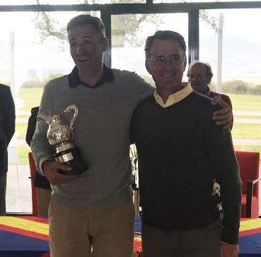 Alejandro Lafarga e Ignacio González. Foto: Real Federación Española de Golf