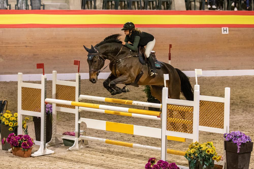 La joven amazona Celia ha ganado tres pruebas. Foto: Miguel Ros / CCVM