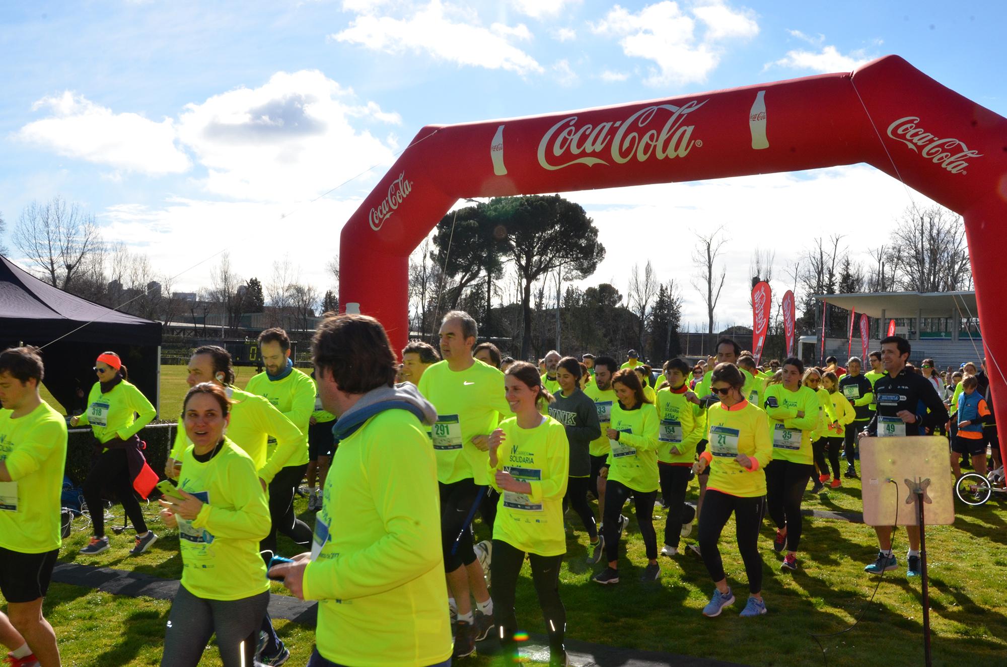 Salida de la Carrera Solidaria 2017. Foto: Patricia Herranz