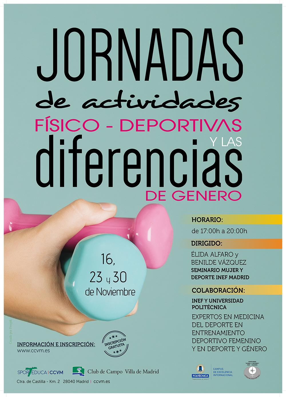 Cartel Seminario Mujer y Deporte