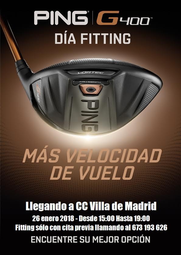 Cartel del día de fitting