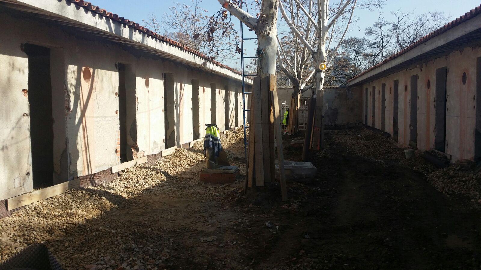 Fase 2 de la obra de adecuación de la zona de cuadras