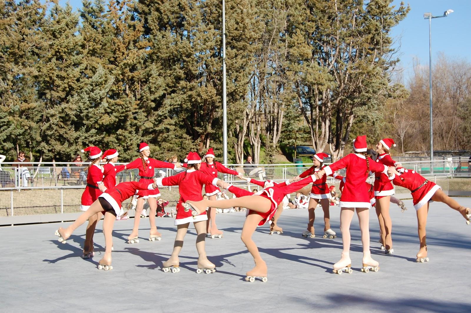 Fiesta de Navidad de la Escuela de Patinaje