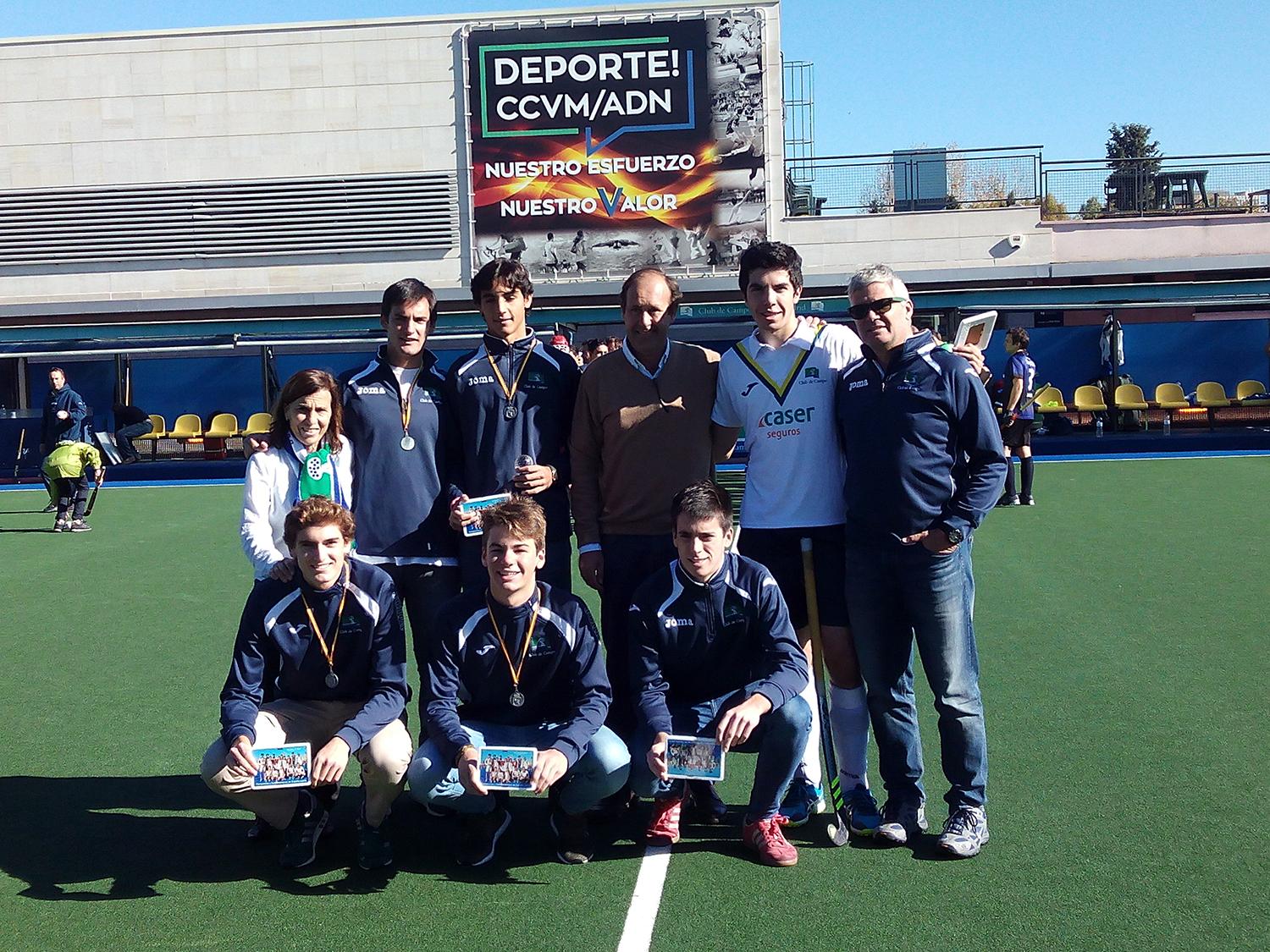 Homenaje a los subcampeones de España Sub-18 con la selección de Madrid