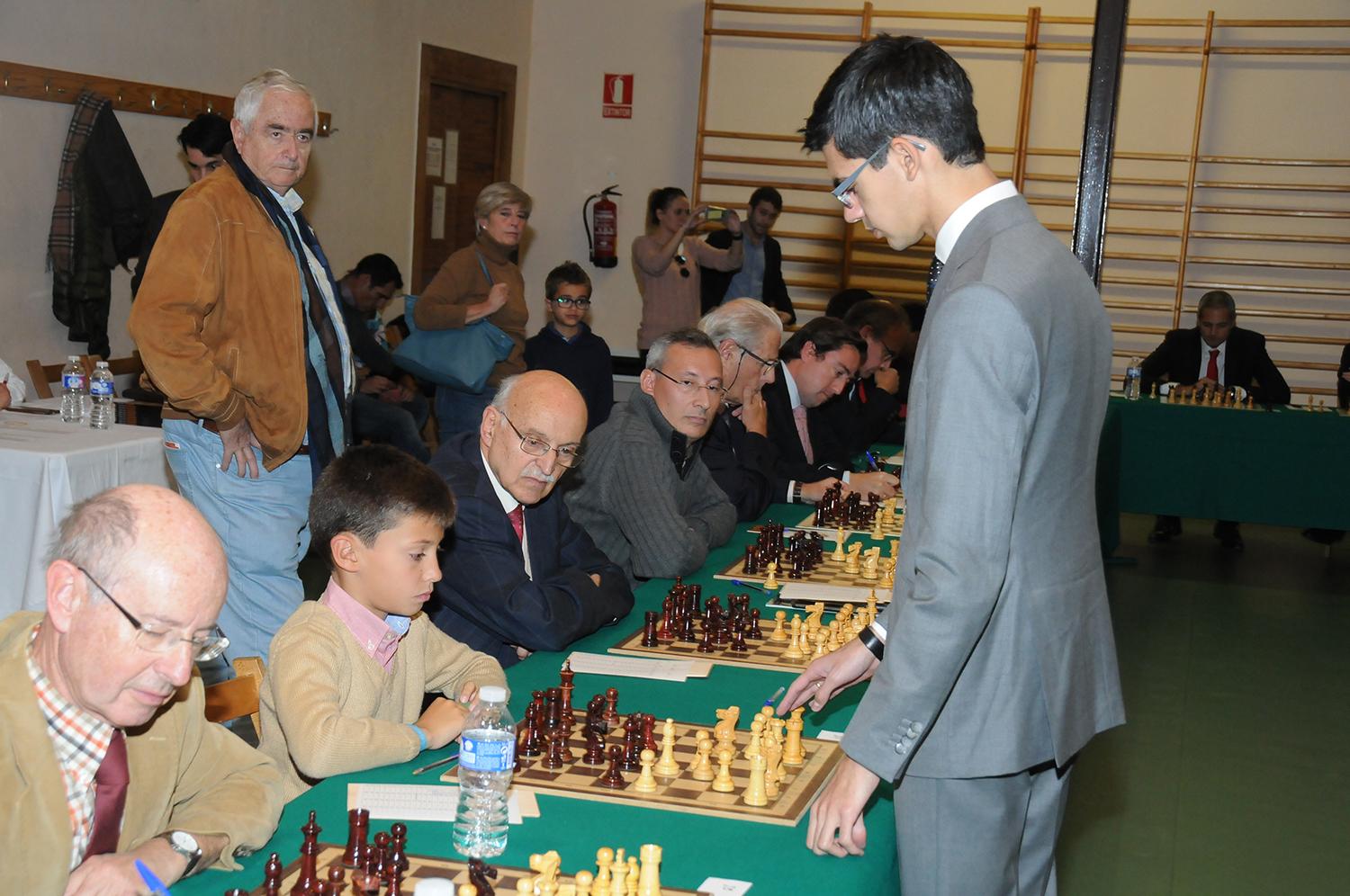 Magnífica actuación del participante más joven, Carlos Melgosa