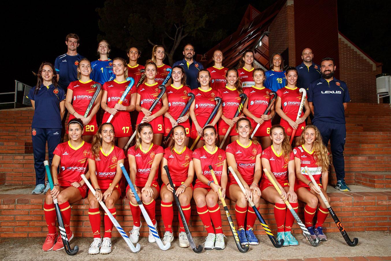 Selección española femenina sub-21. Foto: Rfeh