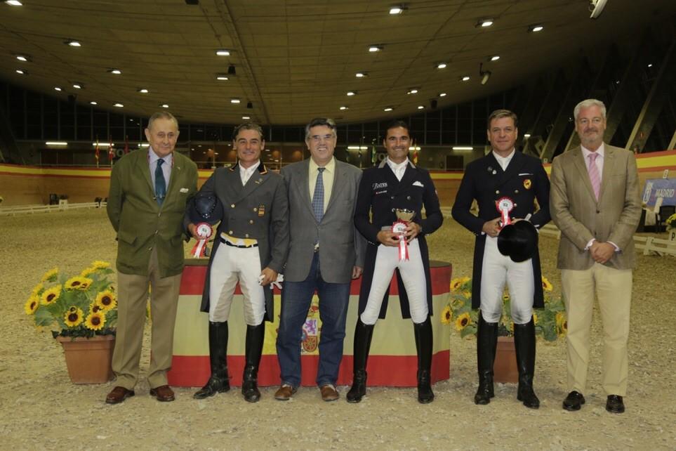 Podio del Gran Premio de la Copa del Rey