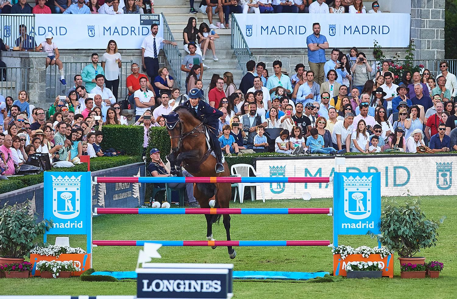 Imagen del CSI Madrid 5* 2017. Foto: Oxer Sport