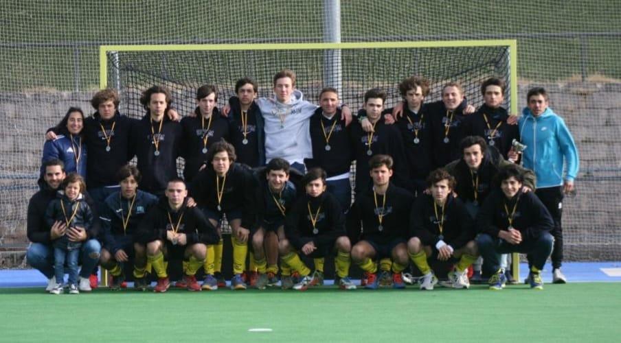 Subcampeones de España de hockey juvenil