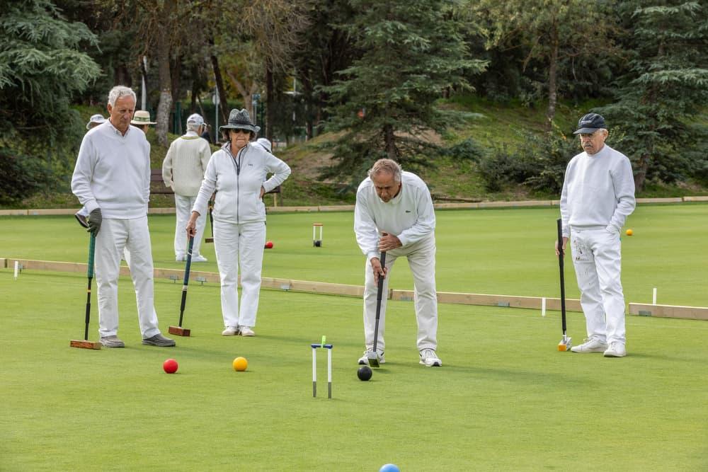 Inaugurados los tres nuevos campos de croquet