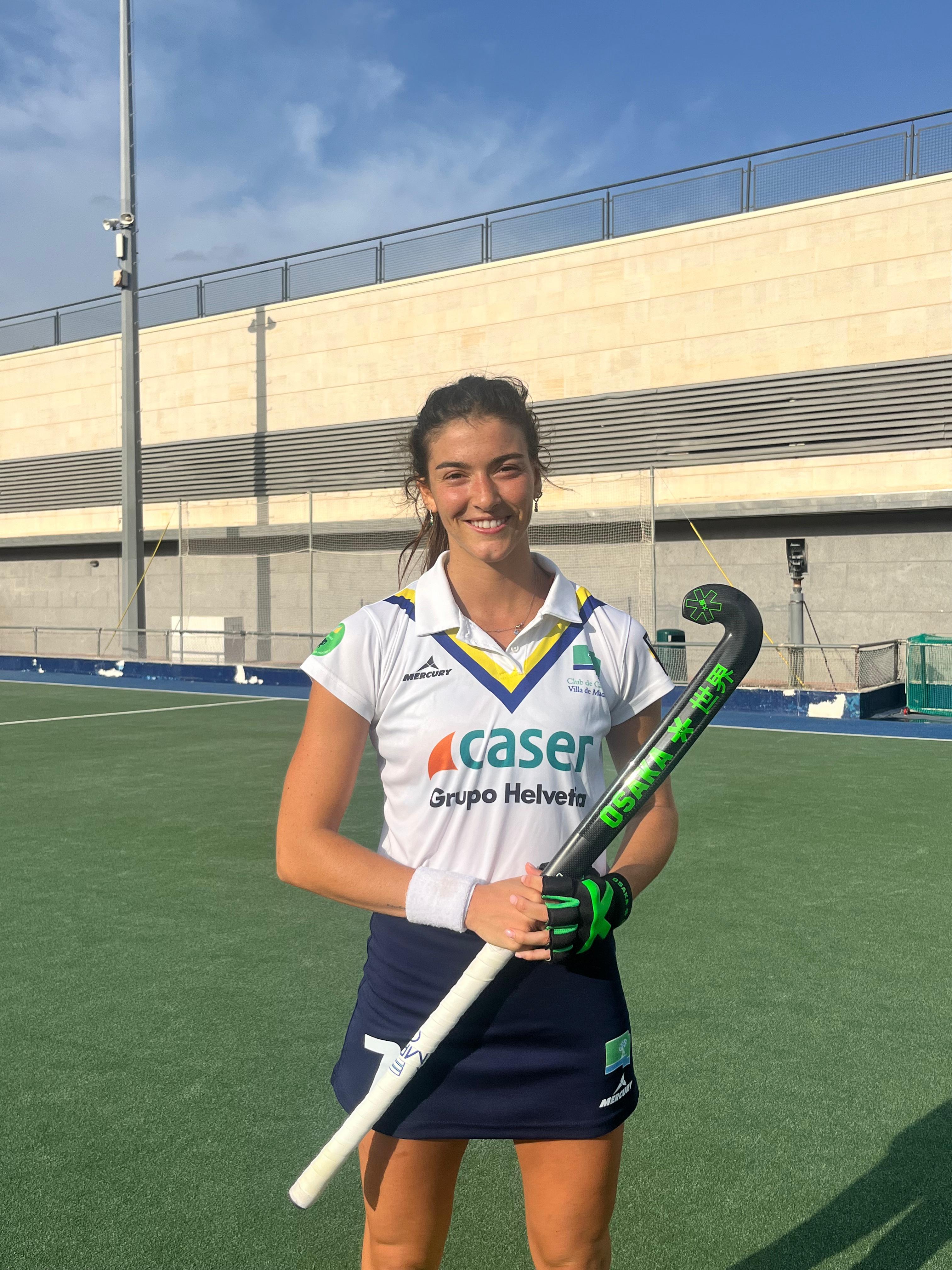 La nueva jugadora CCVM Florencia Amundson Teves.