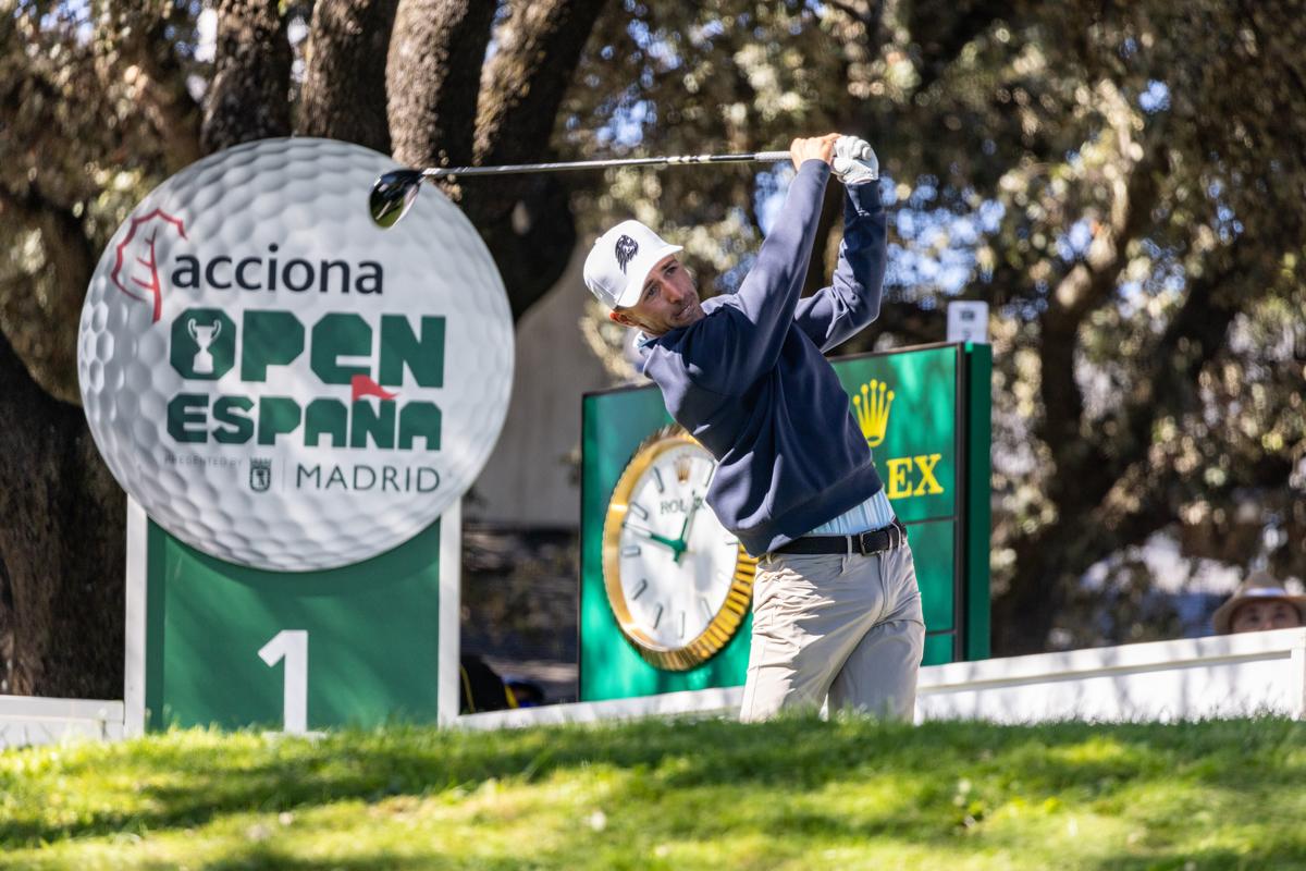 David Puig, tercer clasificado del Open de España.