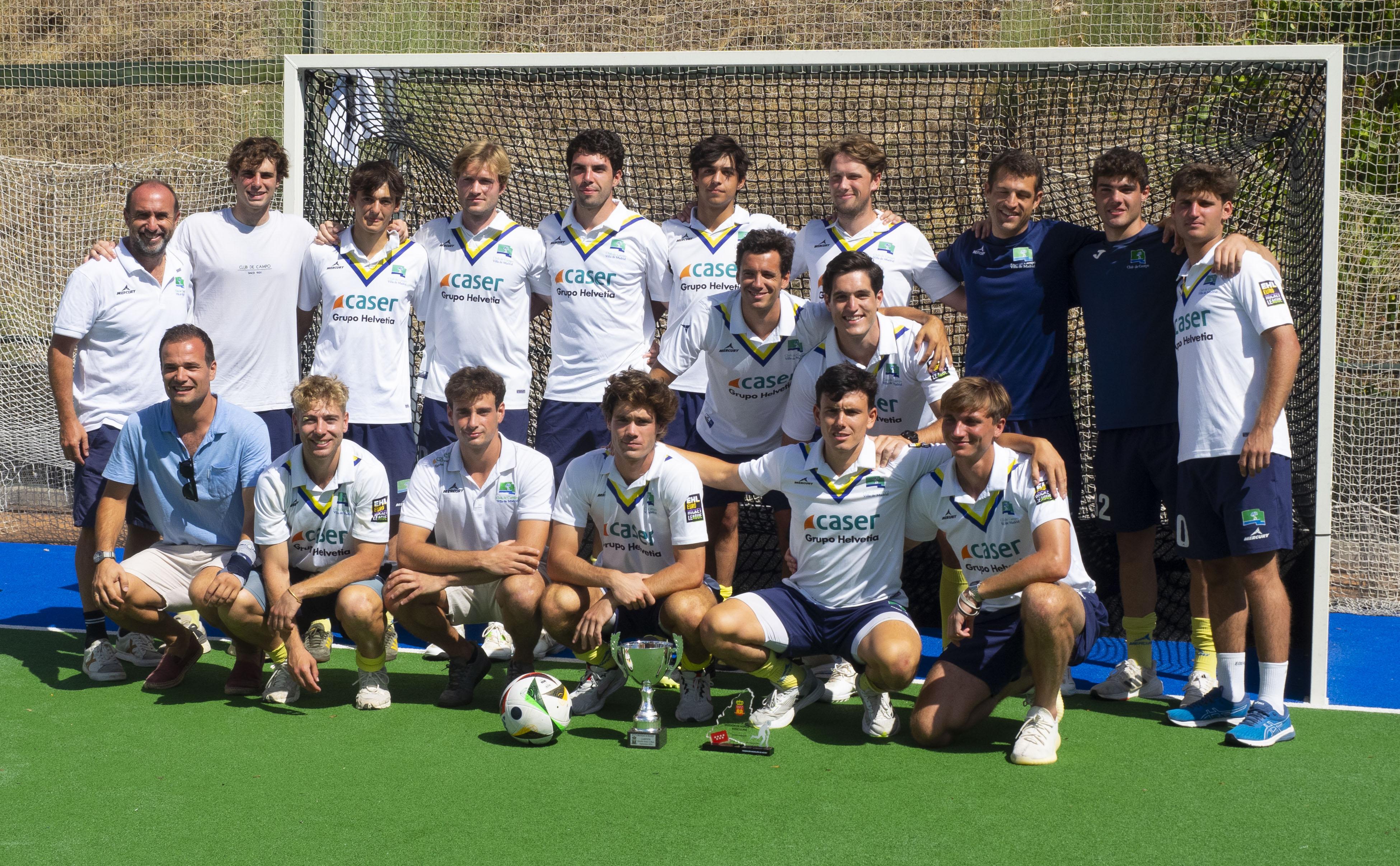 Club de Campo masculino, campeón del Torneo de la Comunidad de Madrid de hockey. Fotos: Ignacio Monsalve / CCVM