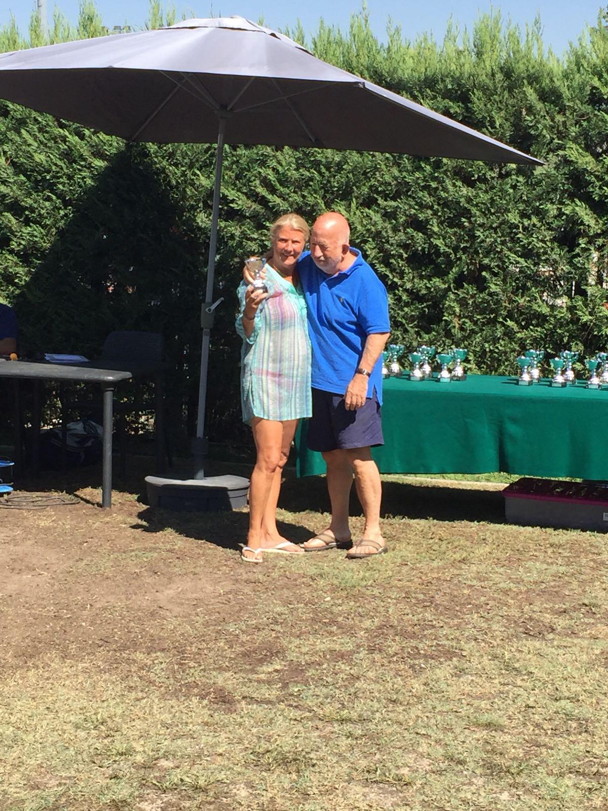 Virginia González Amor, subcampeona de veteranas