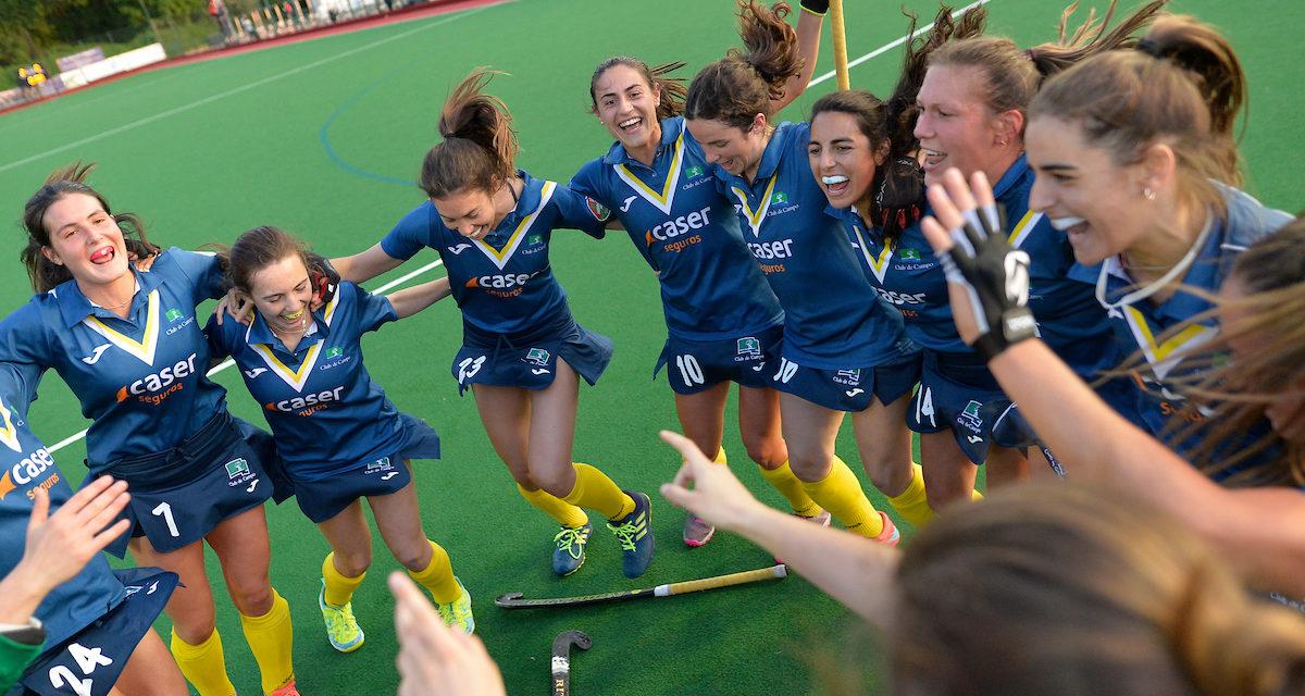 Las jugadoras celebran el pase a semifinales. Foto: Federación Europea