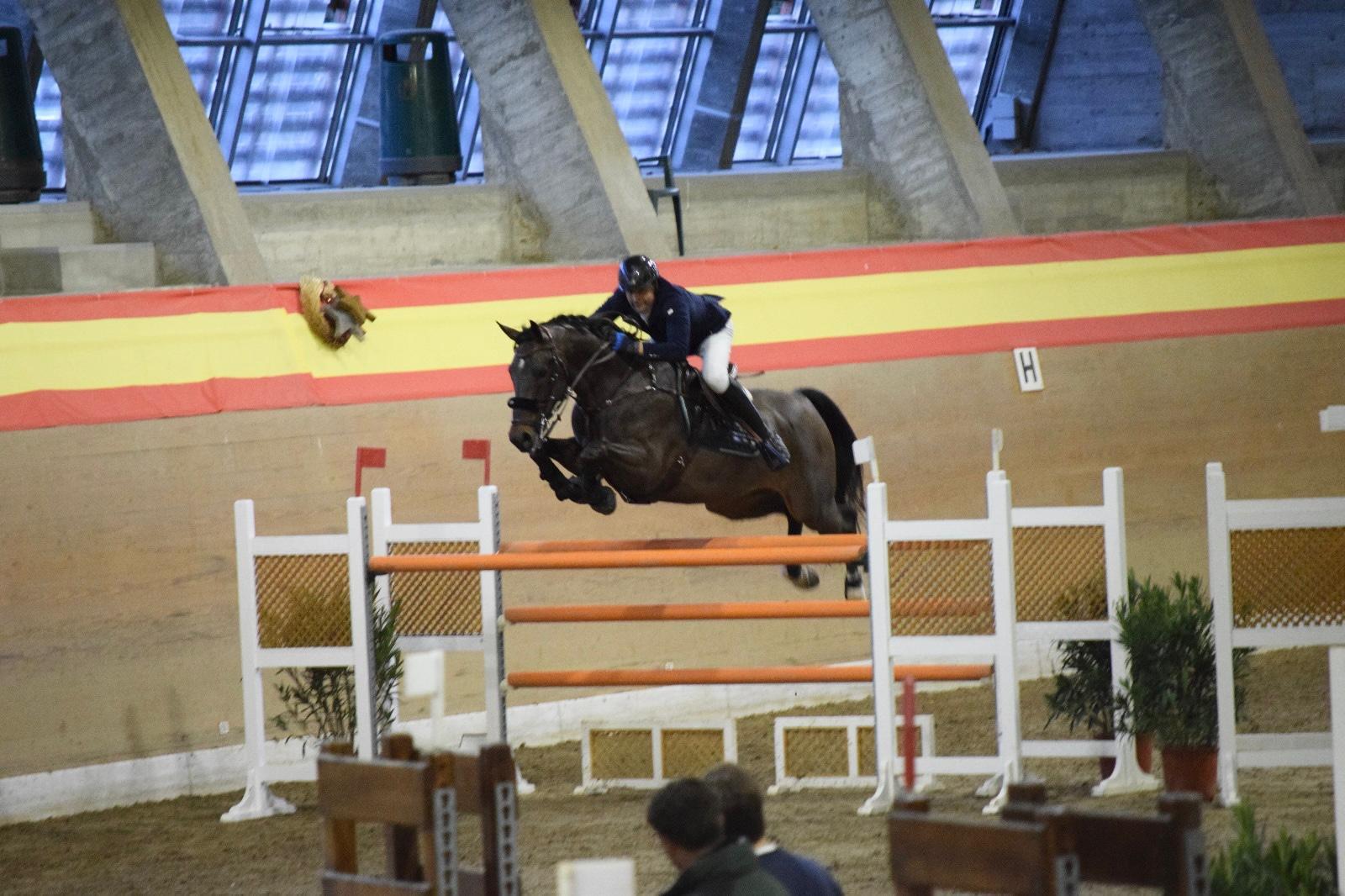 Álvaro Díaz García, en acción durante el CSN3* CCVM.