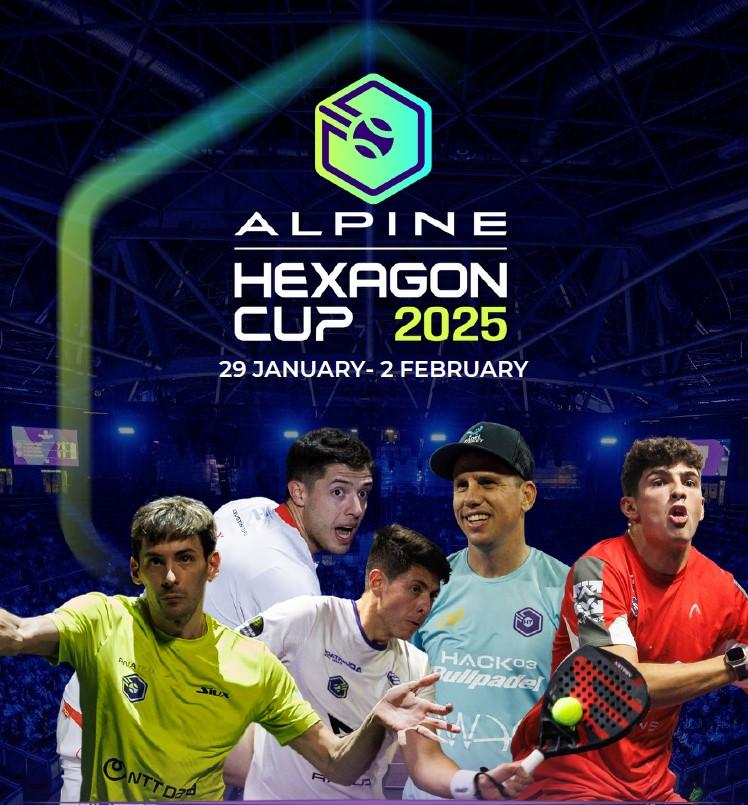 Cartel de presentación de la Hexagon Cup Madrid 2025.