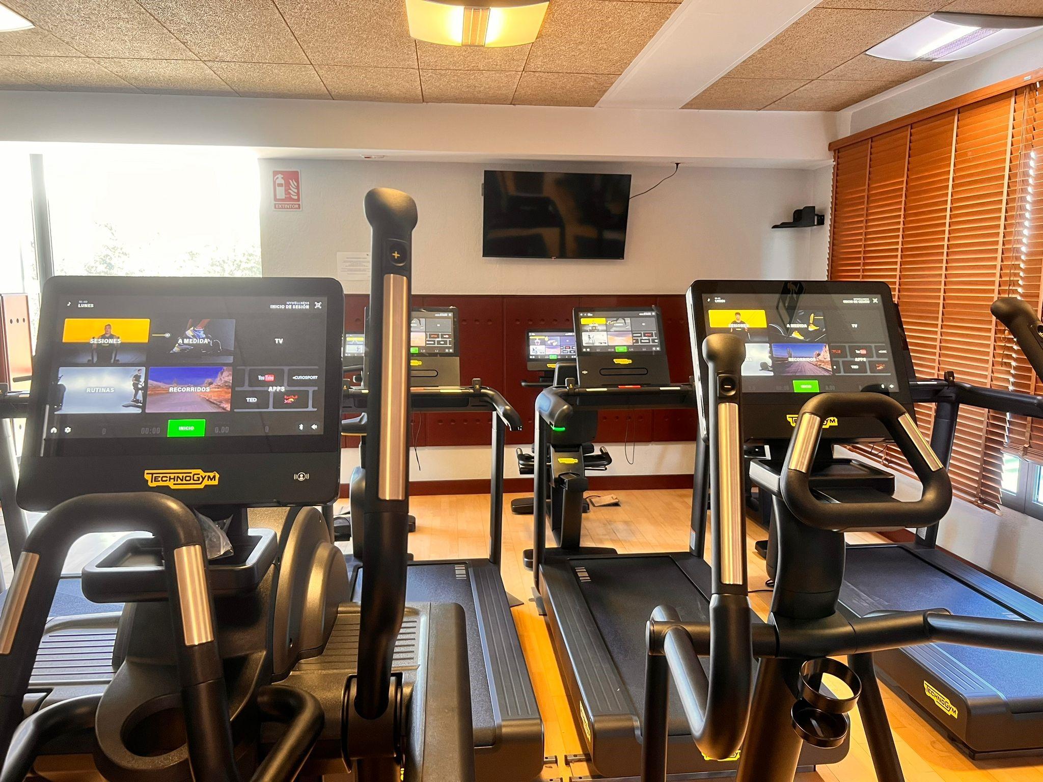 Máquinas de cardio del Club de Campo Villa de Madrid