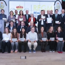 Premiados en la Gala Homenaje del Golf madrileño. Foto: RFGM