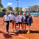 Equipo del Club campeón de Madrid tenis femenino +55.