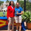 Beatriz Martín-Farquina Garre, tercera en el Campeonato de España sénior de golf. Foto: Rfegolf
