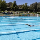 Nadadores compitiendo durante el 66º Campeonato Social de Natación CCVM. Foto: Miguel Ángel Ros CCVM