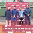 Entrega de premios del Campeonato de Madrid de tenis absoluto. Foto: FTM