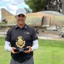 Carlos Balmaseda, campeón en la Base Aérea de Torrejón. Foto: FedgolfMadrid