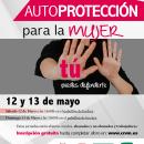 Cartel de la Jornada de Autoprotección para la Mujer