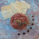 Steak tartar.