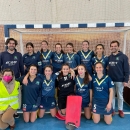 Equipo femenino CCVM Super Final 4 1ª División hockey sala.