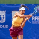 La tenista serbia Olga Danilovic, en acción. Foto: Miguel Ángel Ros / CCVM