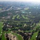 Imagen área del Club de Campo Villa de Madrid.