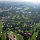 Vista aérea del Club de Campo Villa de Madrid.