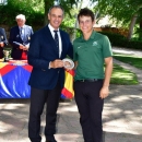 Javier Calles, subcampeón de España absoluto de golf. Foto Rfegolf