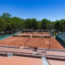 Pistas de tenis en el Club de Campo Villa de Madrid. Foto: Miguel Ros