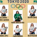 Jugadoras del Club de Campo femenino de hockey que estarán en Tokio.